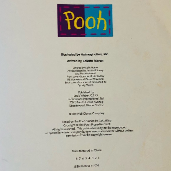 Disney's Pooh Look and Find Hardcover - Picture 2 of 15
